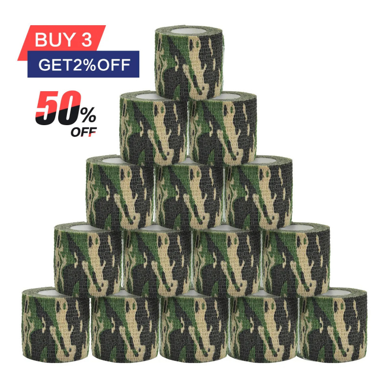 Hunting Outdoor Tattoos - 1/12/30/48 шт. 5 см камуфляжная эластичная