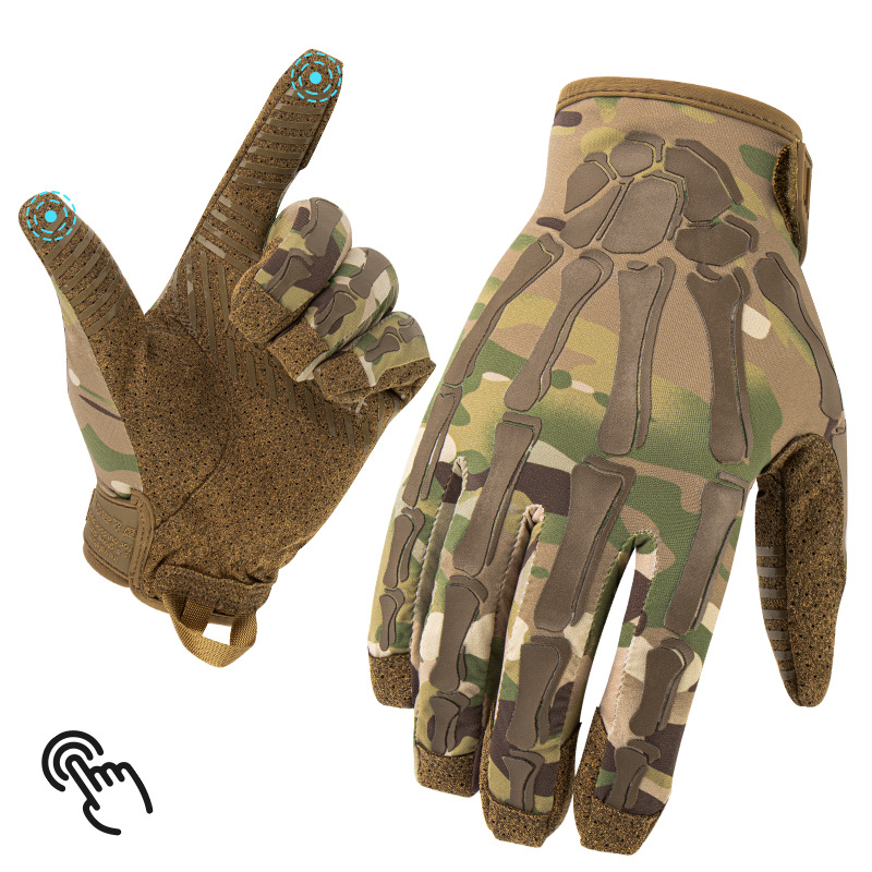 Outdoor Hunting Gloves - Тактические перчатки с сенсорным экраном, полноразмерные,