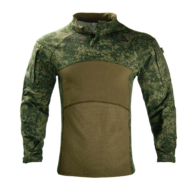 Hunting Outdoor Shirts - Дышащая камуфляжная тактическая рубашка-фрог для мужчин,