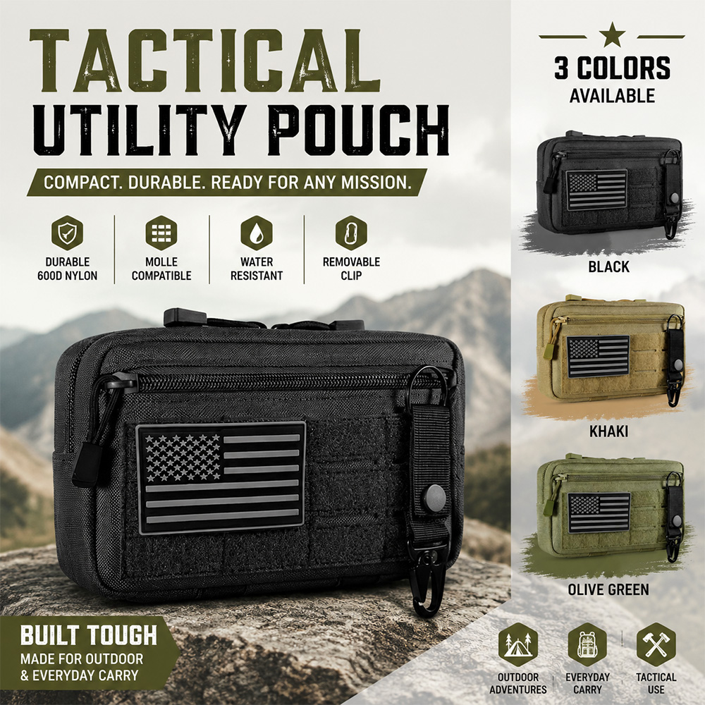 Outdoor Hunting Kit - Тактическая сумка-органайзер Molle EDC для оказания