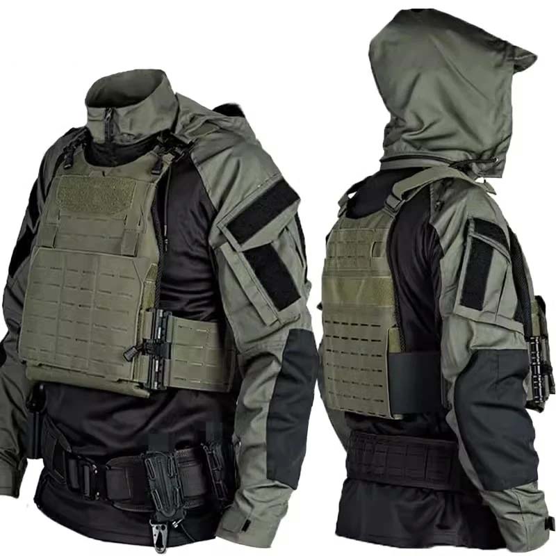 Hunting Outdoor Shirts - Мужской тактический комплект: рубашка и брюки