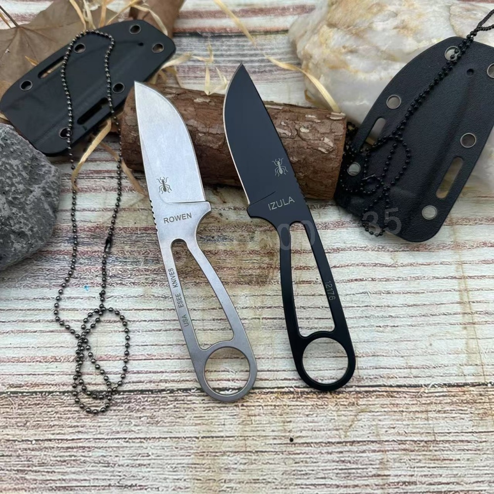 Outdoor Hunting Gifts - IZULA высокопрочный прямой нож D2 стальной