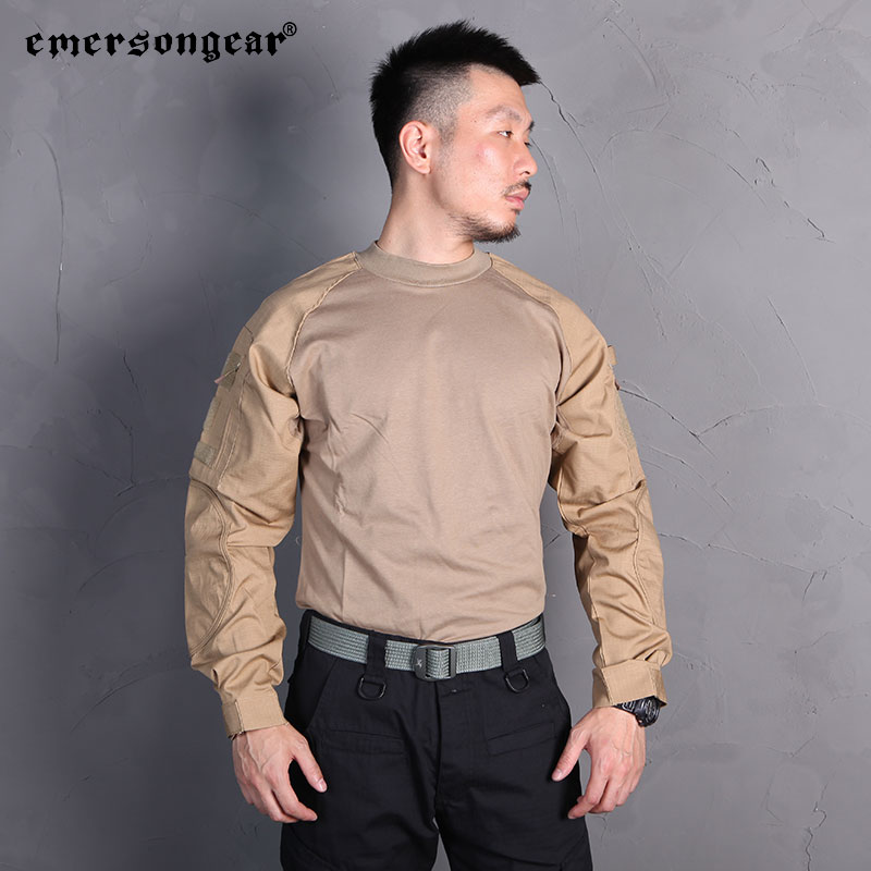 Hunting Outdoor Shirts - Футболки Emersongear Combat для тренировок, мужские,