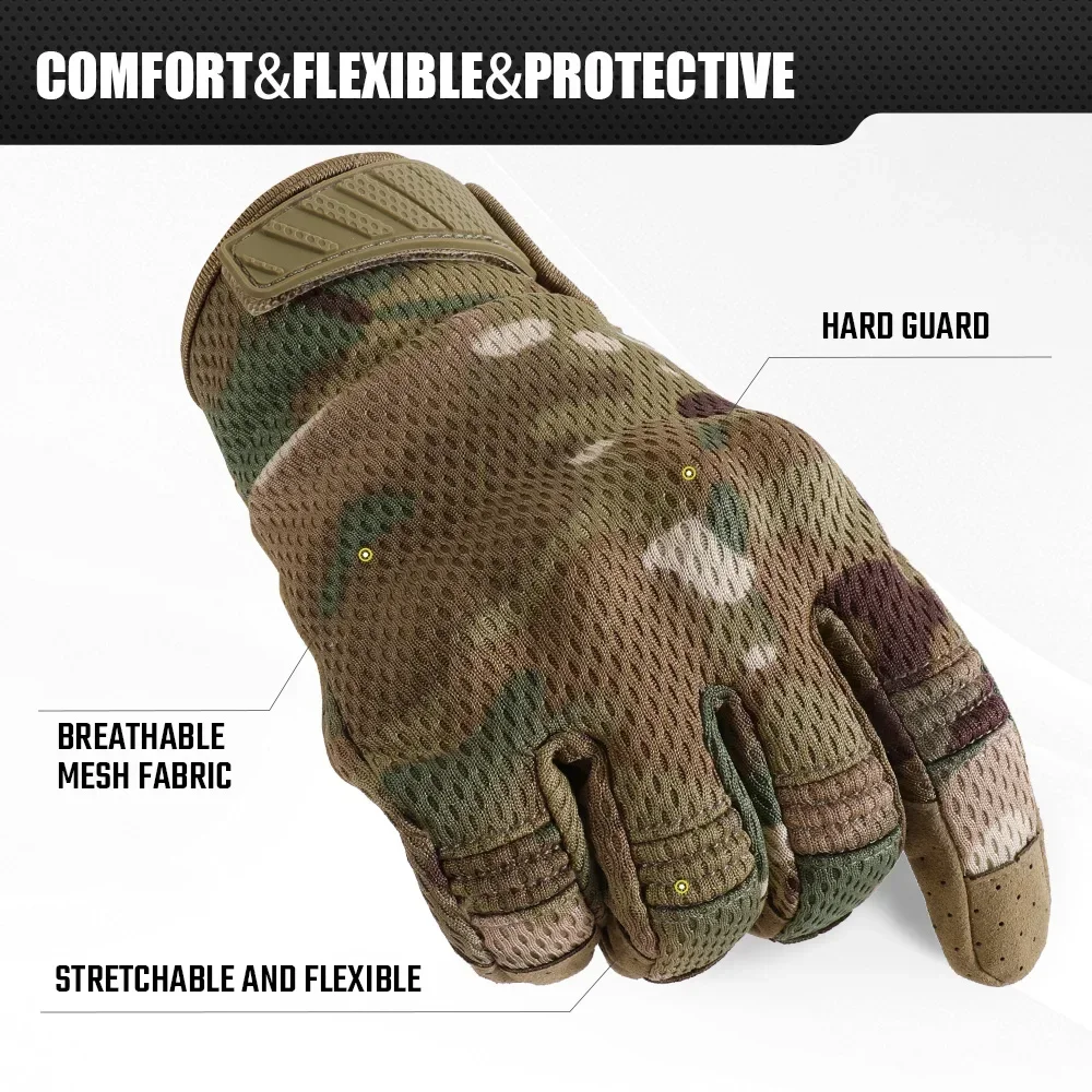 Камуфляжные тактические перчат – обзор и цена Outdoor Hunting Gloves
