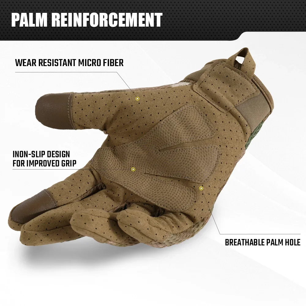 Камуфляжные тактические перчат – обзор и цена Outdoor Hunting Gloves
