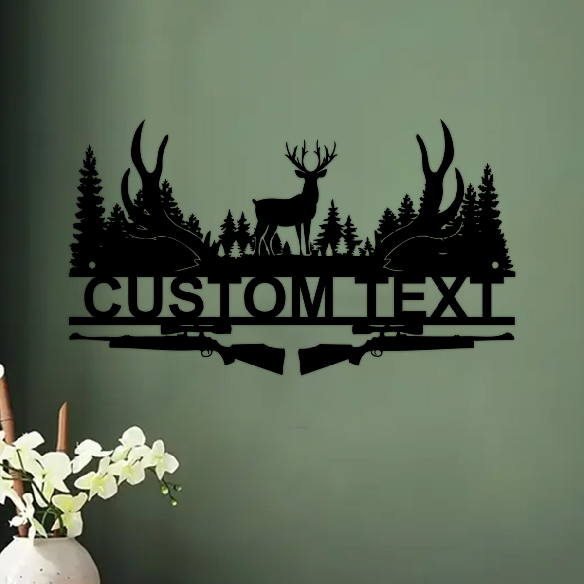 Металлический знак в виде олен – обзор и цена Outdoor Hunting Gifts